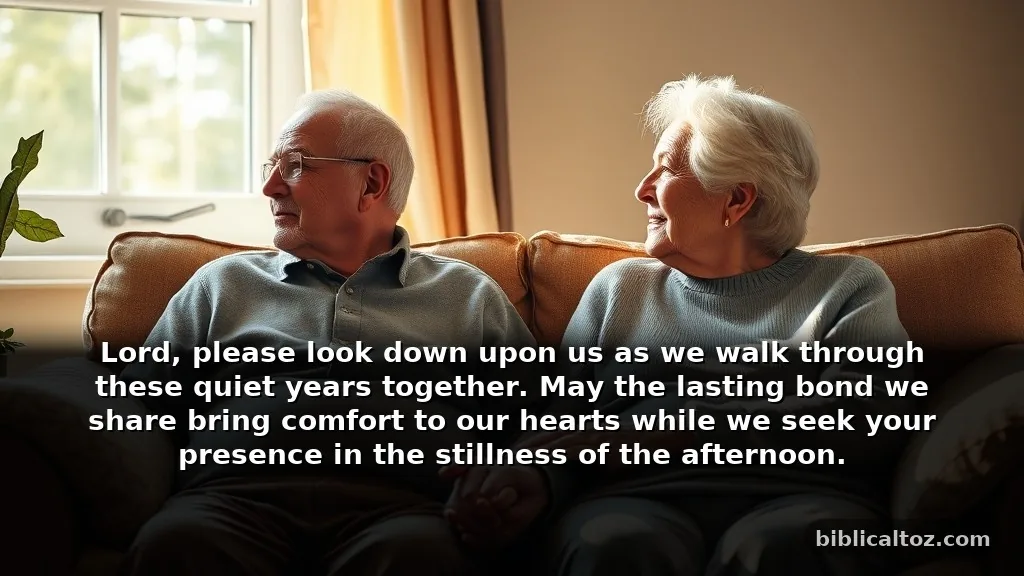 Reflective Prayer for Elderly Parents to Say Together