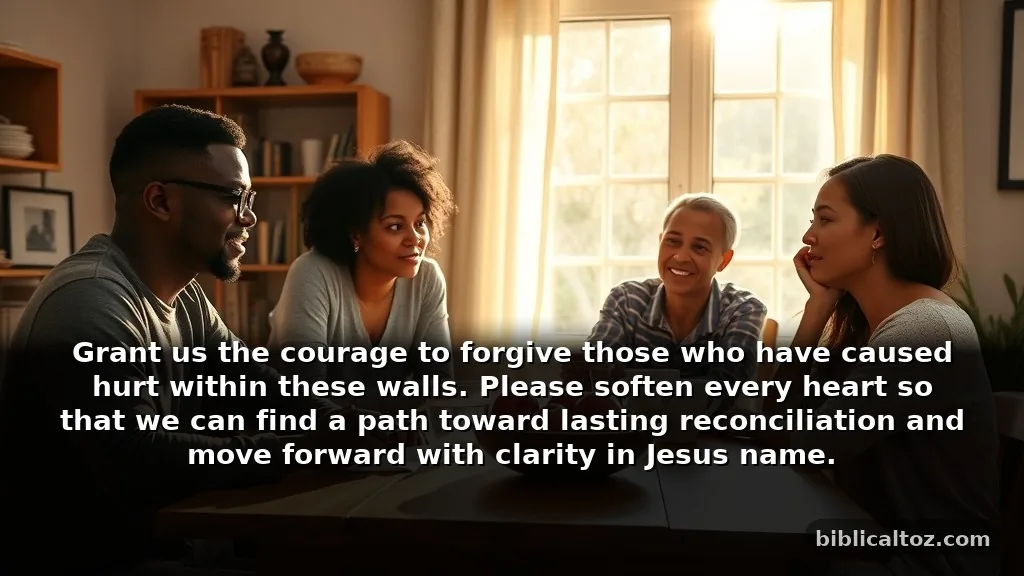 Heartfelt Prayer for Justice and God's Will for Family Conflicts