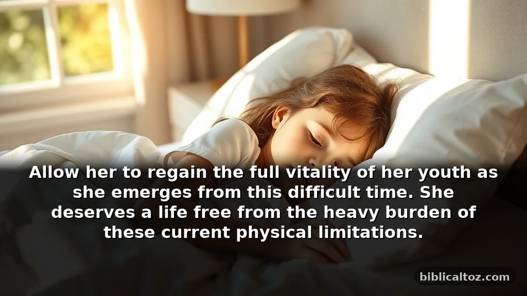 A Protective Prayer for My Niece Concerning Physical Healing