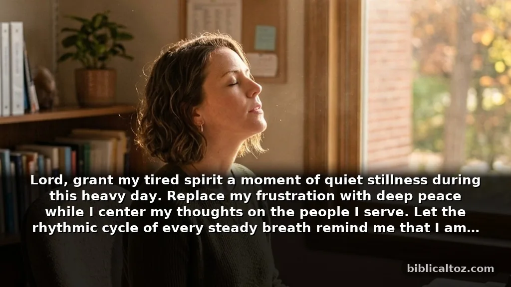 Short prayer for social workers to use in quiet moments