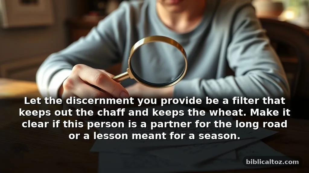 Clever Prayer for Spiritual Discernment About Relationships