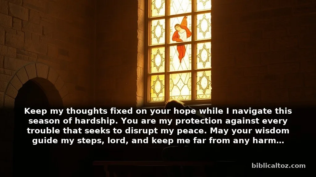 Powerful prayer for spiritual protection during difficult seasons
