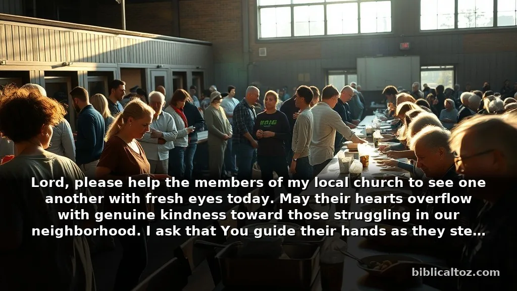 Gentle Prayer for Spiritual Renewal Focused on His Work in Others