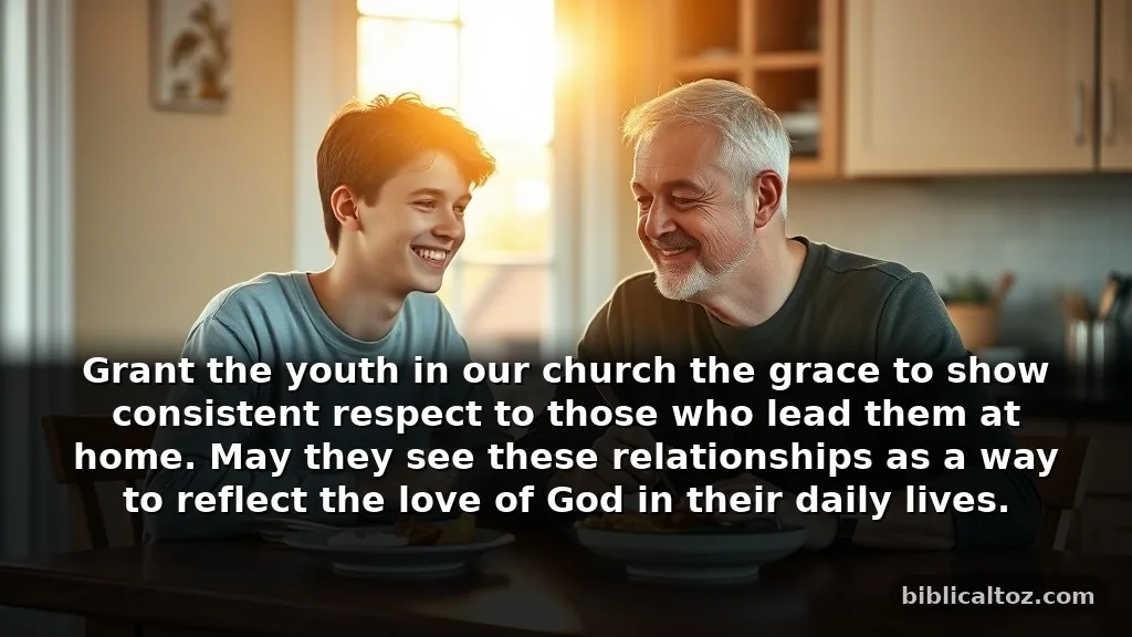 Heartfelt Prayer for Teenagers Regarding Family Relationships