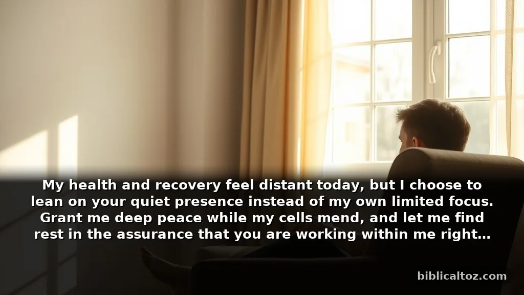A Gentle Prayer for Waiting on God for Physical Healing