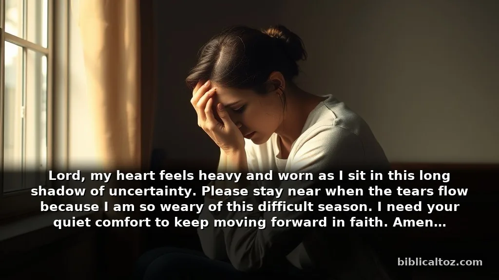 Heartfelt Prayer for Waiting on God During Difficult Seasons