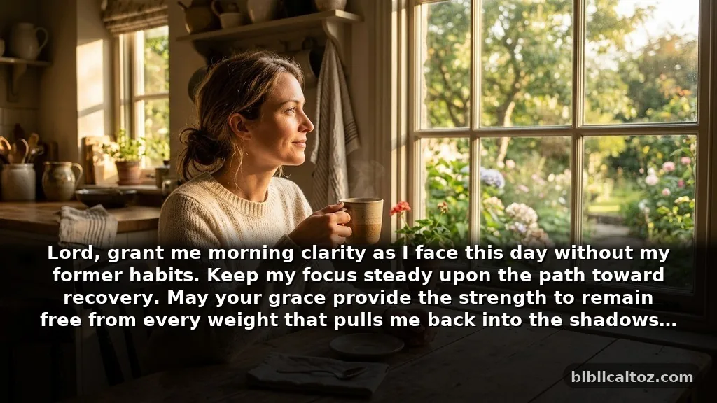 Short Prayers for Overcoming Addiction / Freedom for Busy Mornings