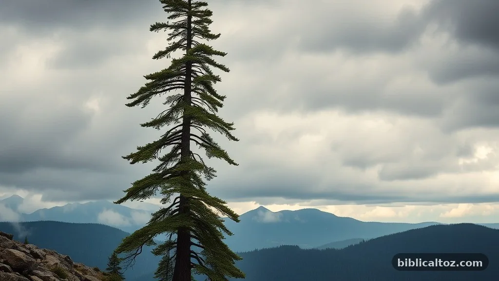 Prophetic Visions and the Cedar of Lebanon - trees in the Bible and their meanings
