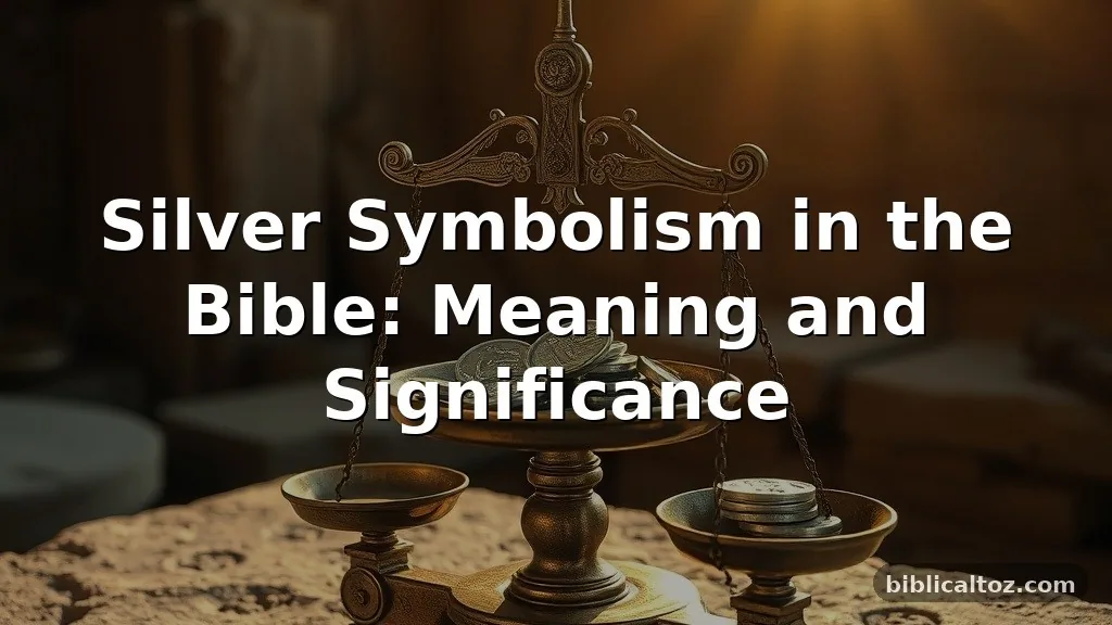 Silver Symbolism in the Bible