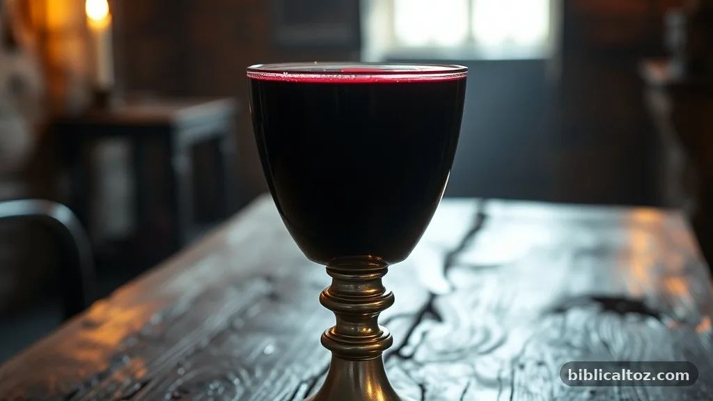 The Blood of Jesus - wine symbolism in the Bible