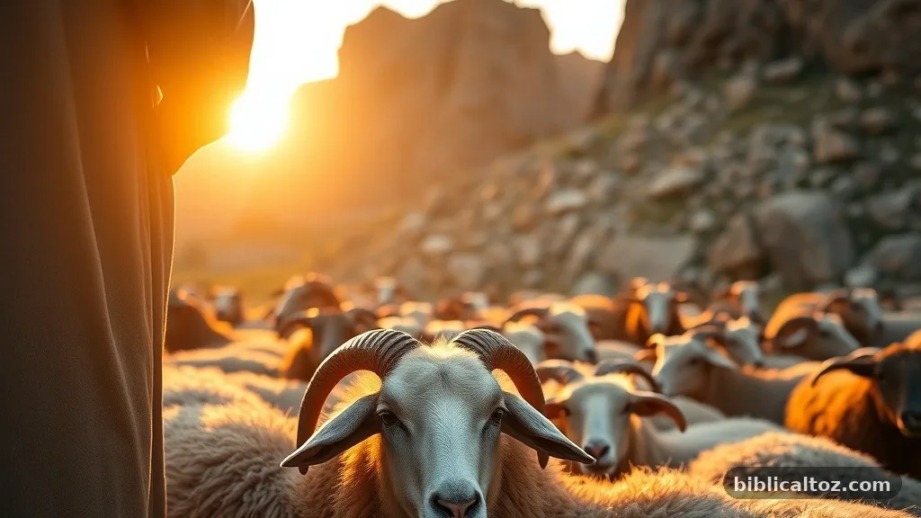 The Hebrew Meaning and Role - shepherd symbolism in the Bible