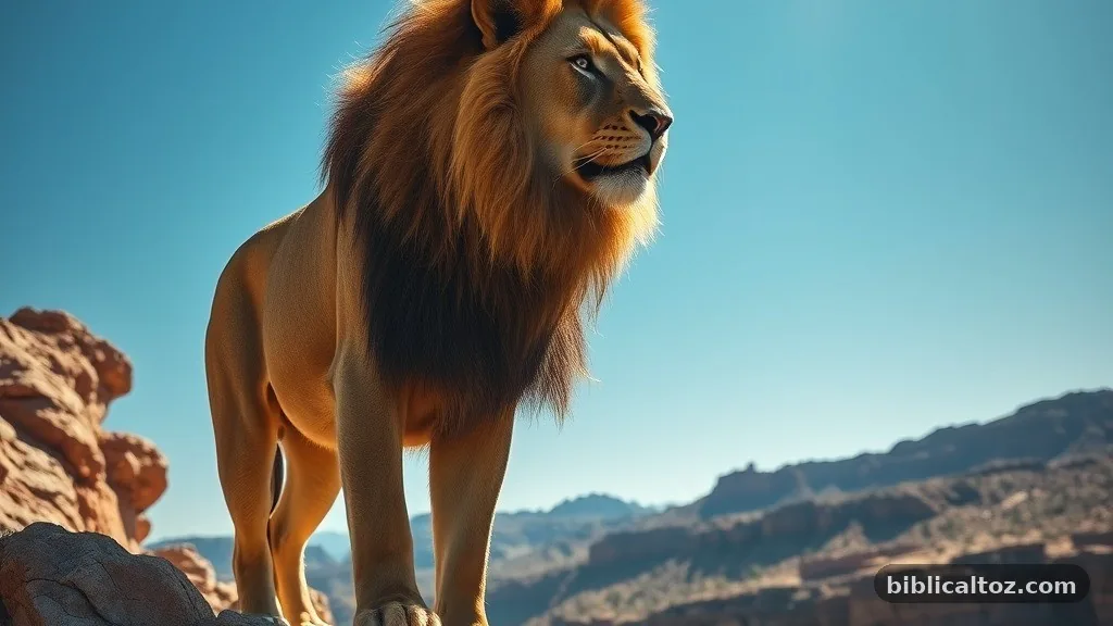 The Lion - biblical symbols and meanings