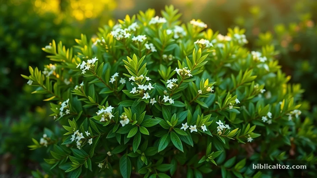 The Myrtle and Restoration - flowers in the Bible and their meanings