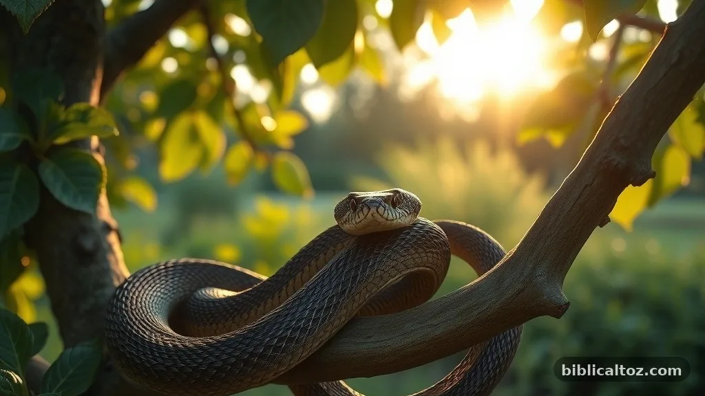 The Nature of Temptation - serpent symbolism in the Bible