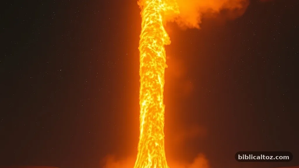 The Pillar of Fire - fire symbolism in the Bible