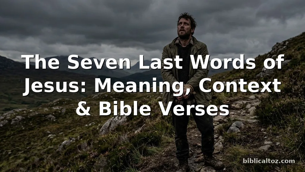 The Seven Last Words of Jesus
