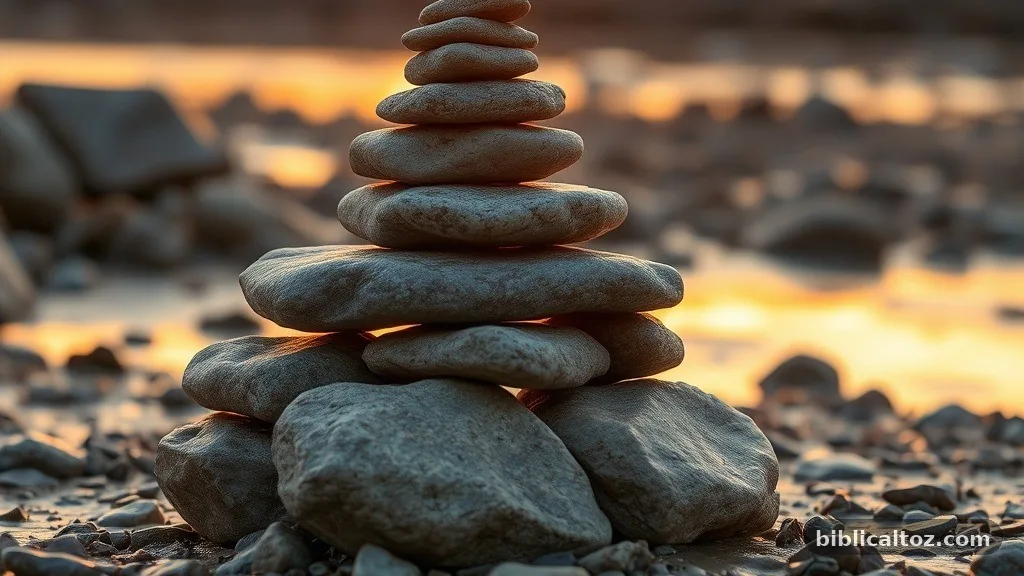 The Significance of Memorial Stones - stones in the Bible and their meanings