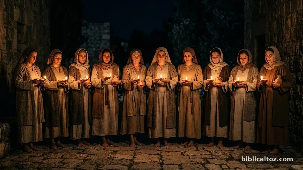 The Ten Virgins (Matthew 25:1-13) - The Parables of Jesus