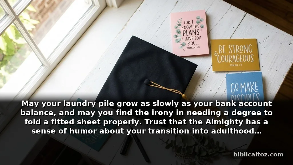 Clever Bible Verses for High School Graduates Cards With Good Humor