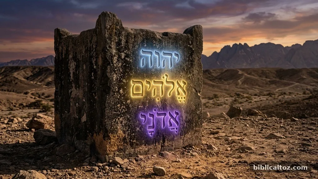 Comparison of Divine Titles - Difference Between Yahweh, Elohim, and Adonai