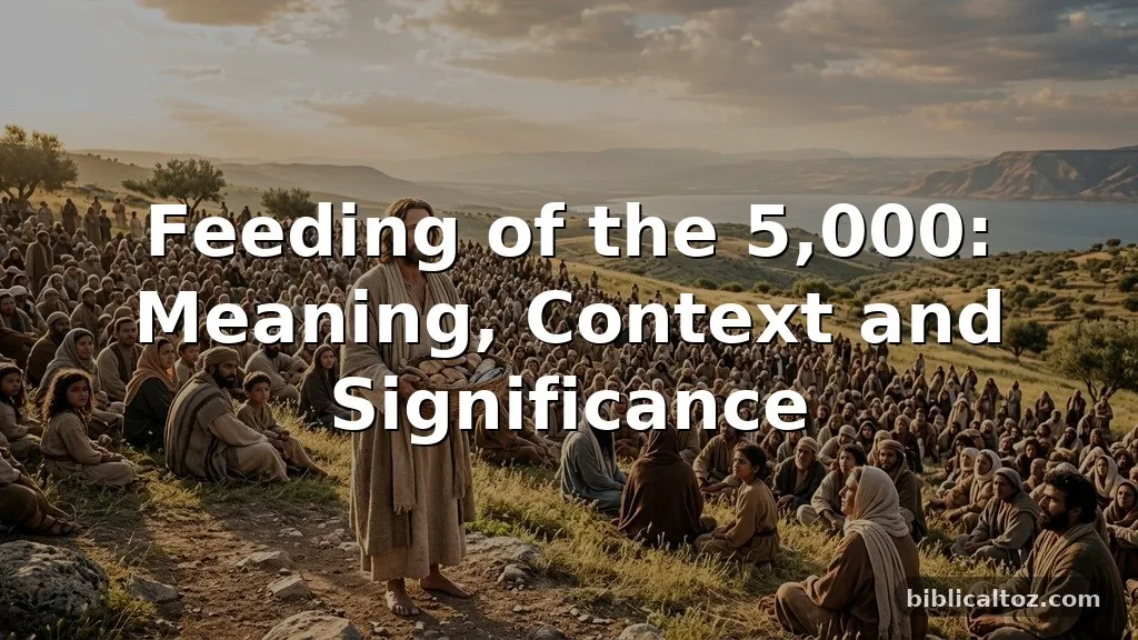 Feeding of the 5,000