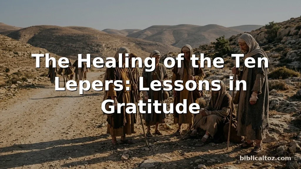Healing of the Ten Lepers