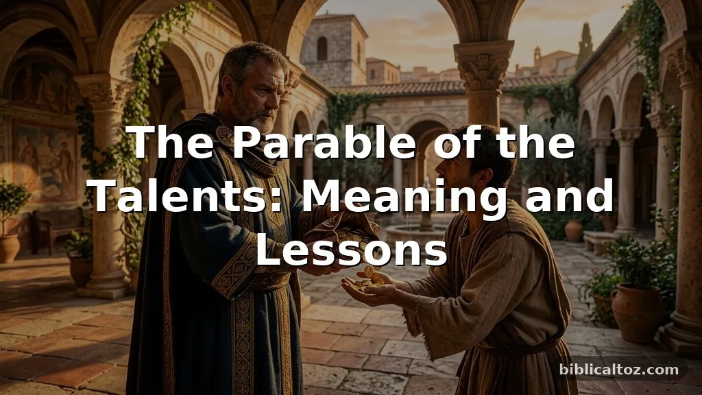 Parable of the Talents
