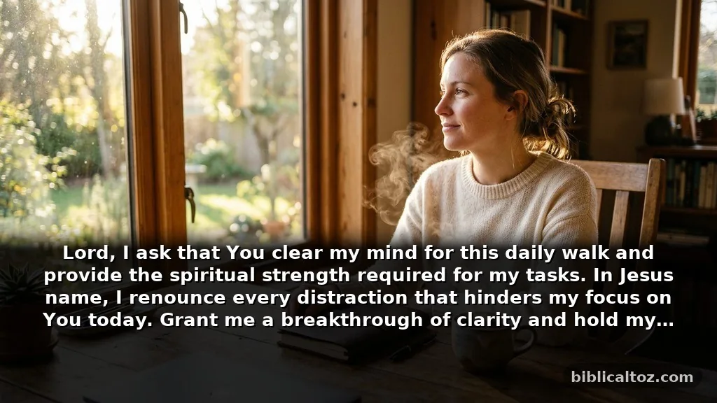 Short Powerful Deliverance Prayers for Spiritual Breakthrough and Freedom for Busy Mornings
