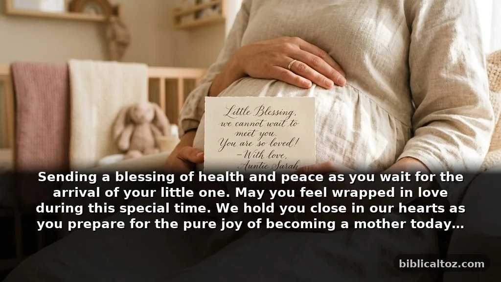 Short prayers for safe delivery of baby for a friend to use in cards