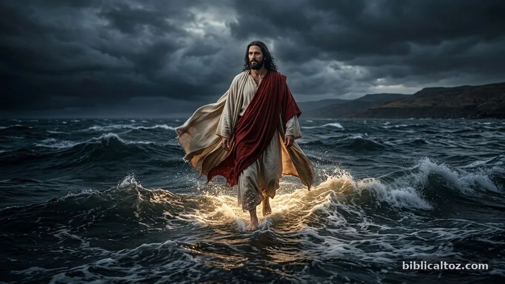 The Biblical Accounts of the Miracle - Jesus Walking on Water