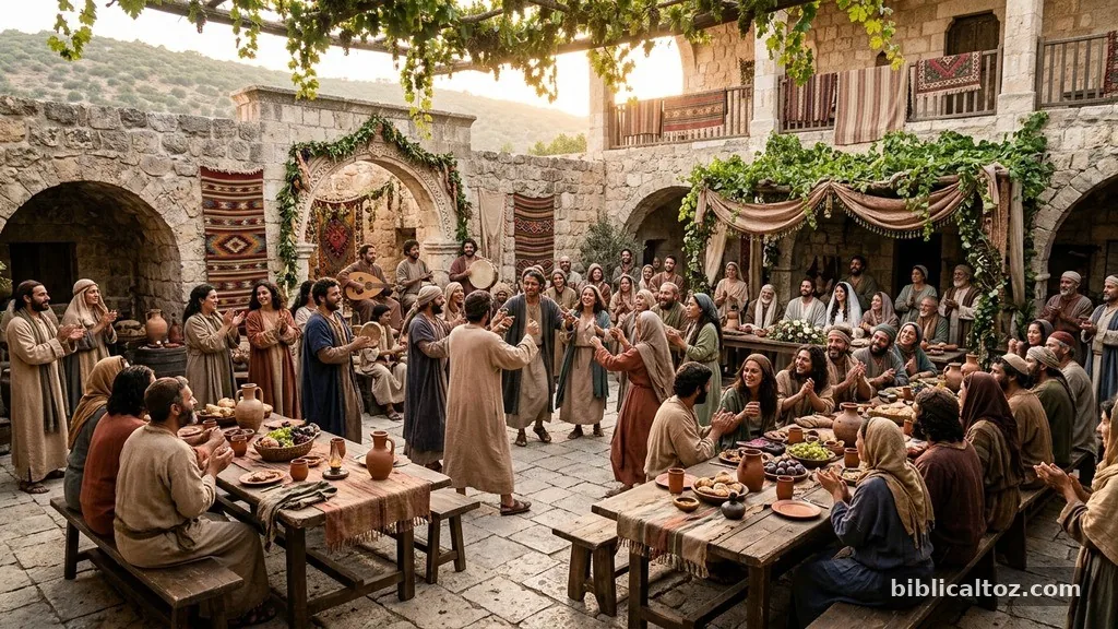 The Setting and Significance of the Wedding at Cana - Jesus Turning Water into Wine