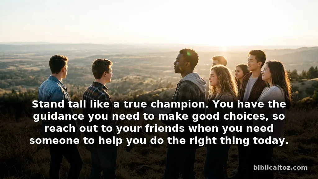 Modern Bible Verses About Courage for Kids and Youth