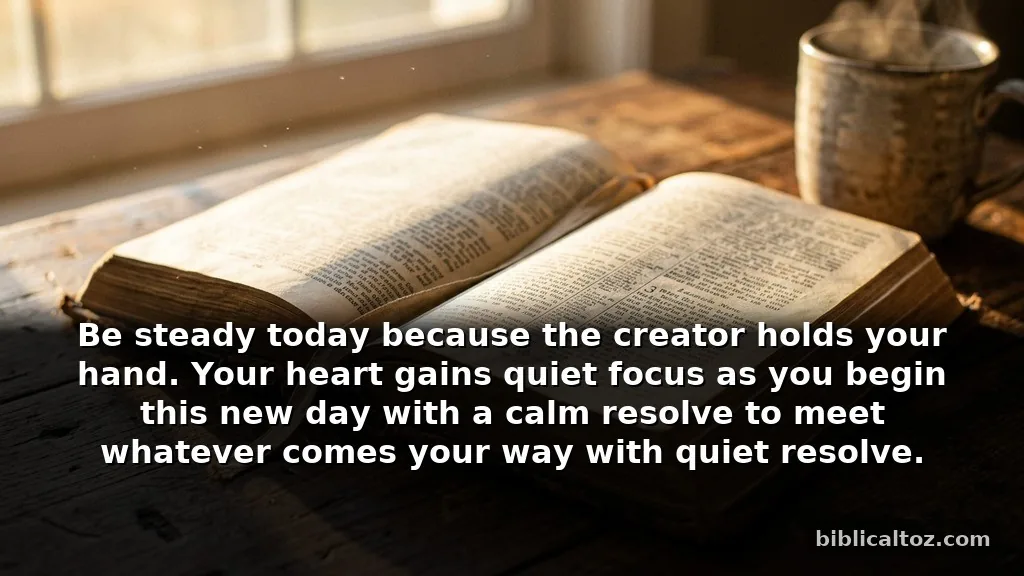 Short Bible Verses About Courage for Quick Morning Reminders