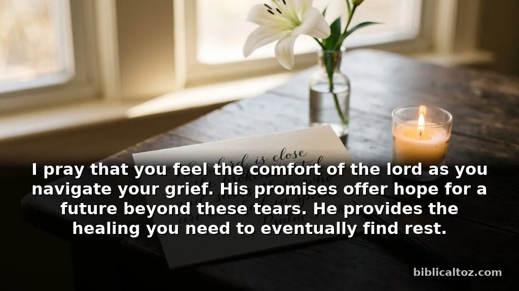 Thoughtful Bible Verses About God's Promises for Sympathy Cards