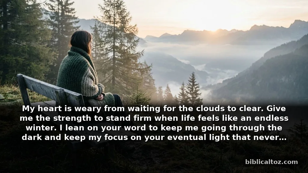 When you need comfort: Bible verses about waiting through difficult seasons
