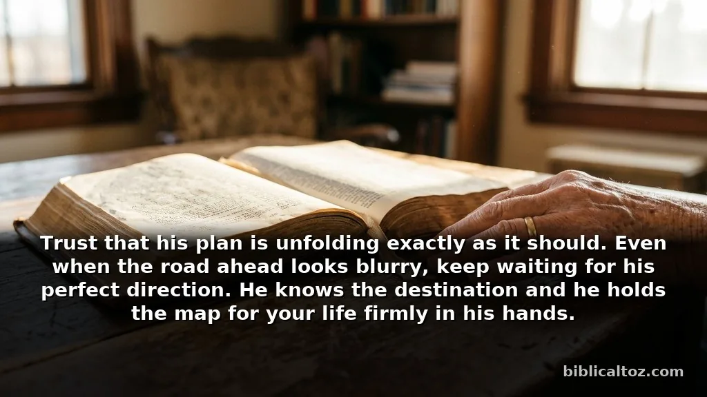 Bible Verses for Patience for Seeking Guidance on His Timing