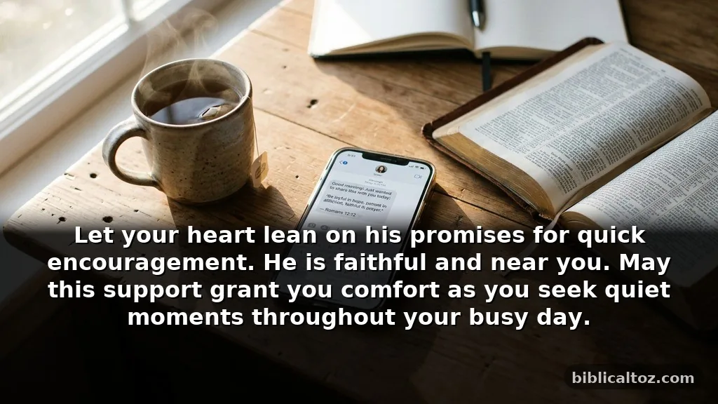 Short Bible Verses for Patience to Text a Friend