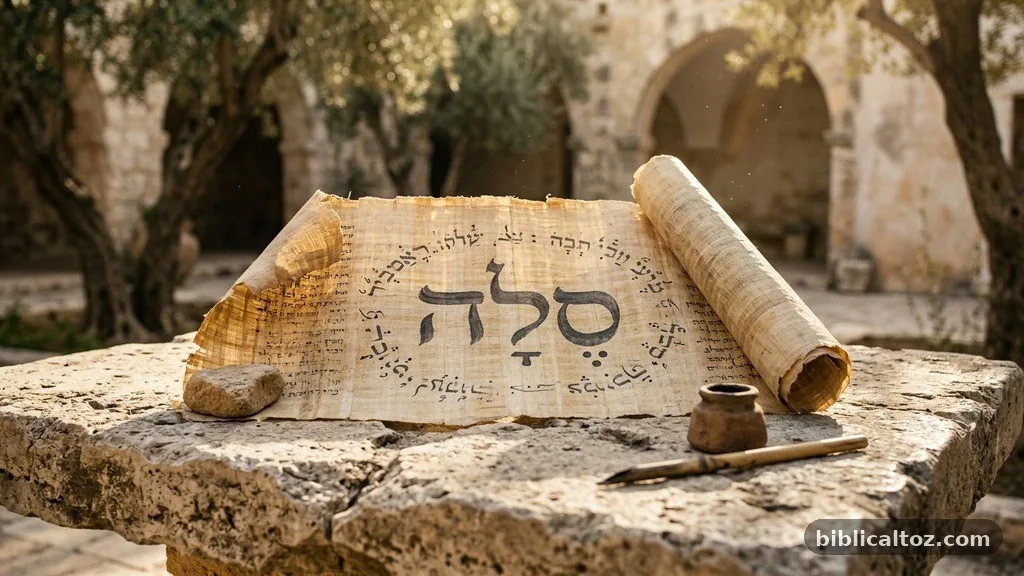 Biblical Distribution and Context - selah meaning