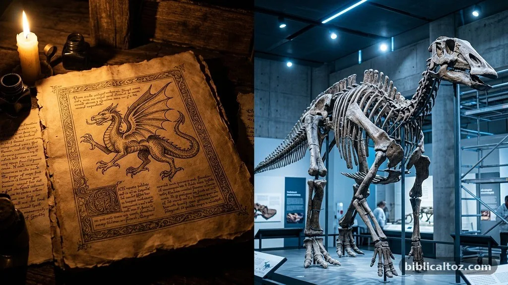Comparing Interpretations of Prehistoric Life - what does the bible say about dinosaurs