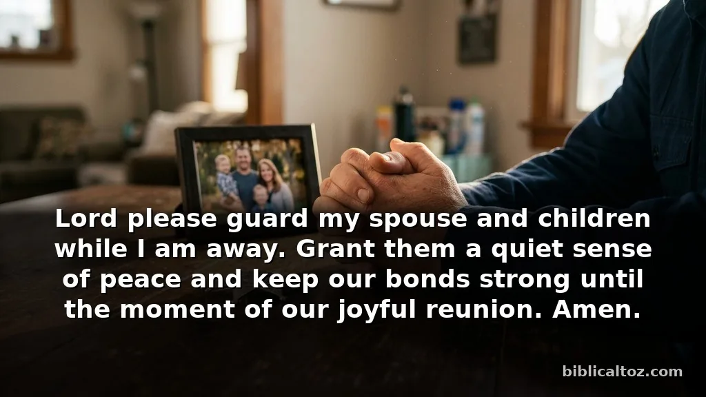 Heartfelt prayers for first responders to protect their families