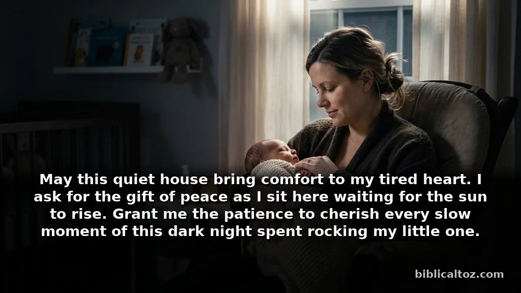 Short prayers for postpartum recovery during long nights