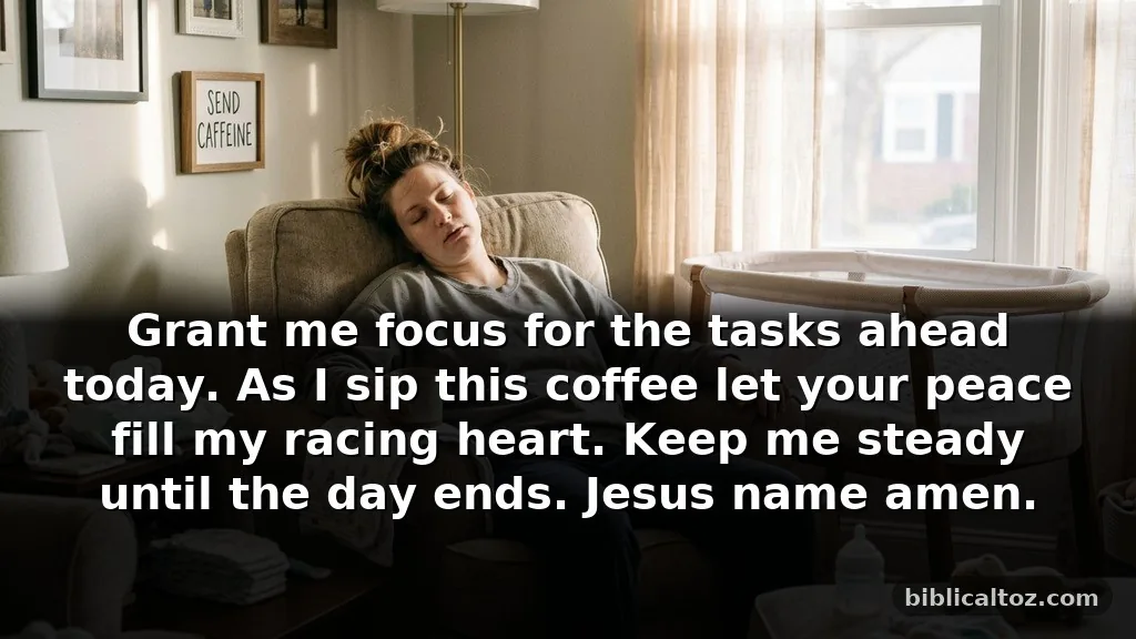 Short prayers for working moms during a hectic morning