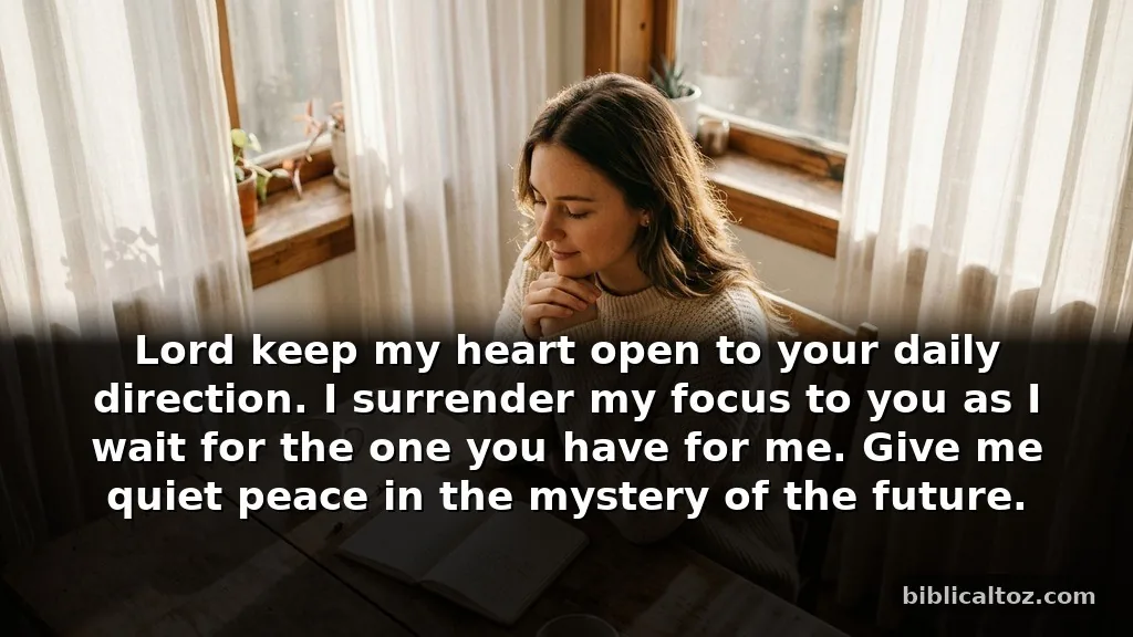Short prayers for when you are praying for a future husband