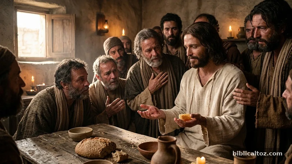 The Disciples and the Appearance of Jesus - what does the bible say about ghosts