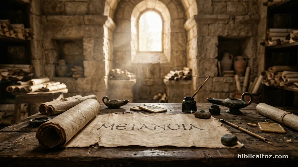 The Greek Origins of Metanoia - Metanoia Meaning in the Bible