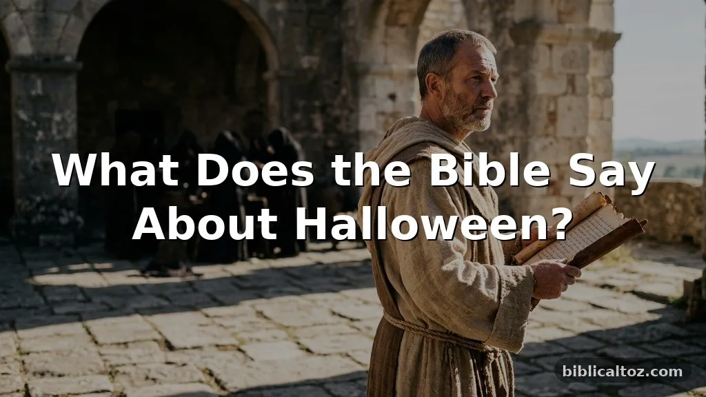 What Does the Bible Say About Halloween?